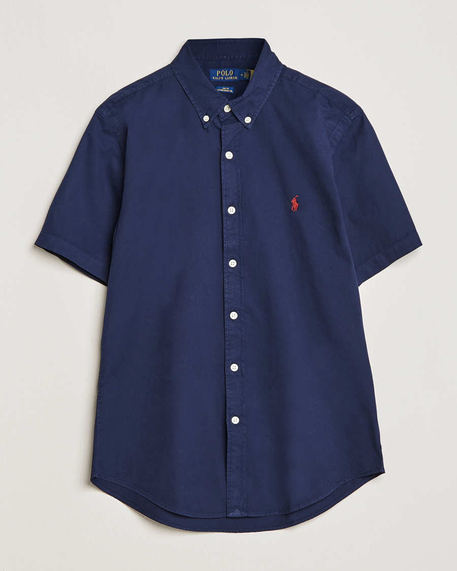Herren | Hemden | Polo Ralph Lauren | Twill Short Sleeve Shirt Newport Navy