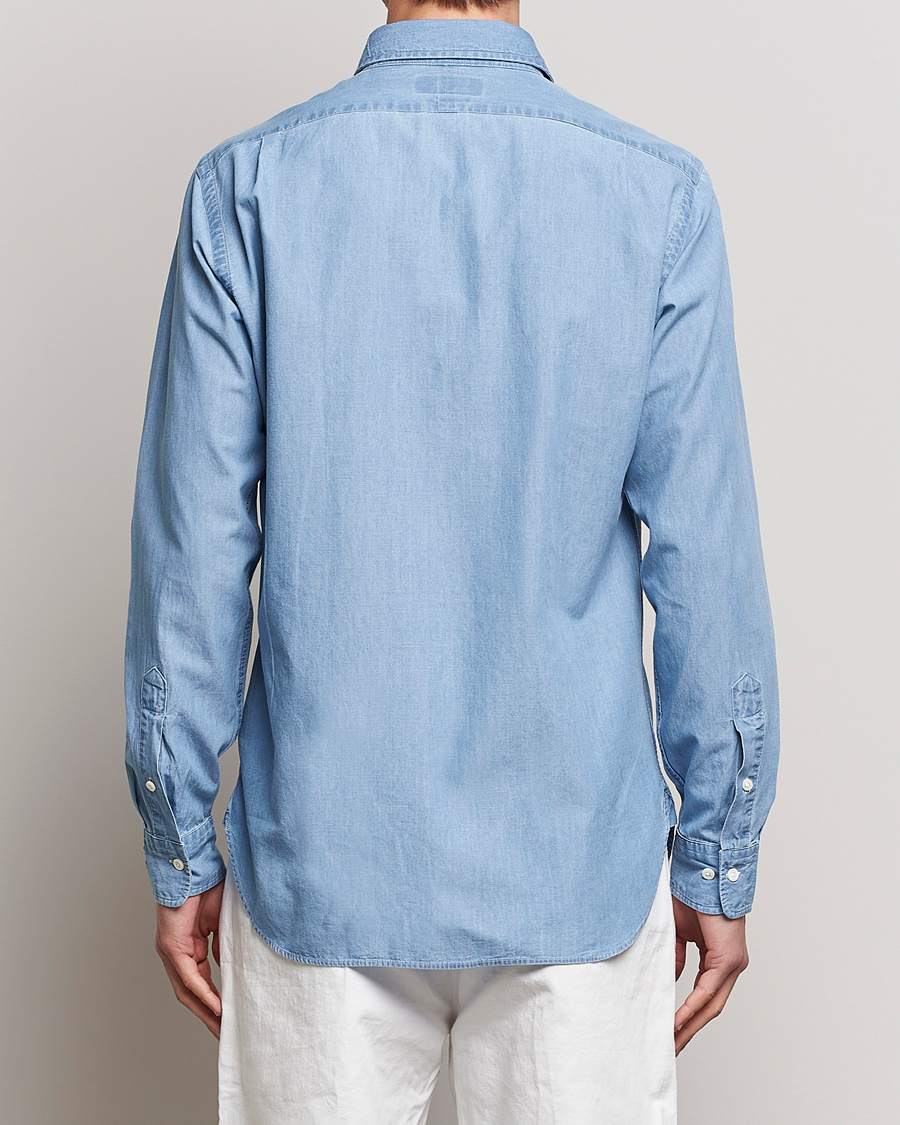 Herren | Hemden | Polo Ralph Lauren | Custom Fit Denim Dress Shirt French Blue