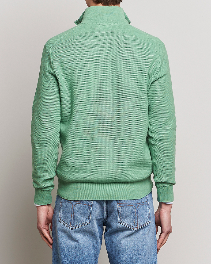 Herren | Pullover | Polo Ralph Lauren | Textured Half-Zip Pistachio Green