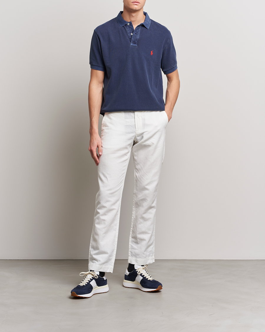 Herren | Hosen | Polo Ralph Lauren | Bedford Cotton/Linen Straight Fit Pants White