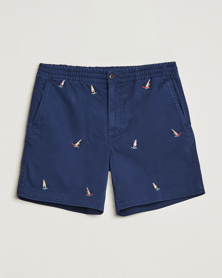 Herren | Shorts | Polo Ralph Lauren | Prepster Printed Twill Drawstring Shorts Navy