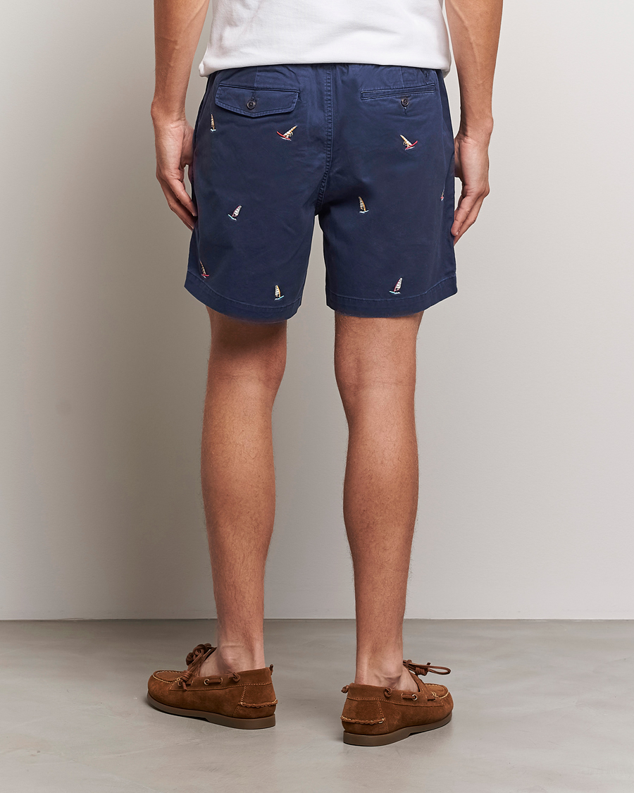 Herren | Shorts | Polo Ralph Lauren | Prepster Printed Twill Drawstring Shorts Navy