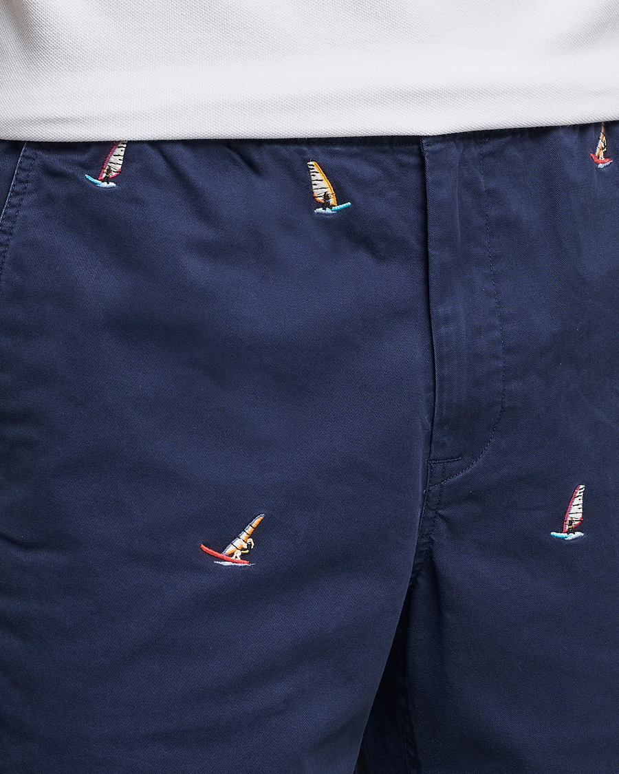 Herren | Shorts | Polo Ralph Lauren | Prepster Printed Twill Drawstring Shorts Navy
