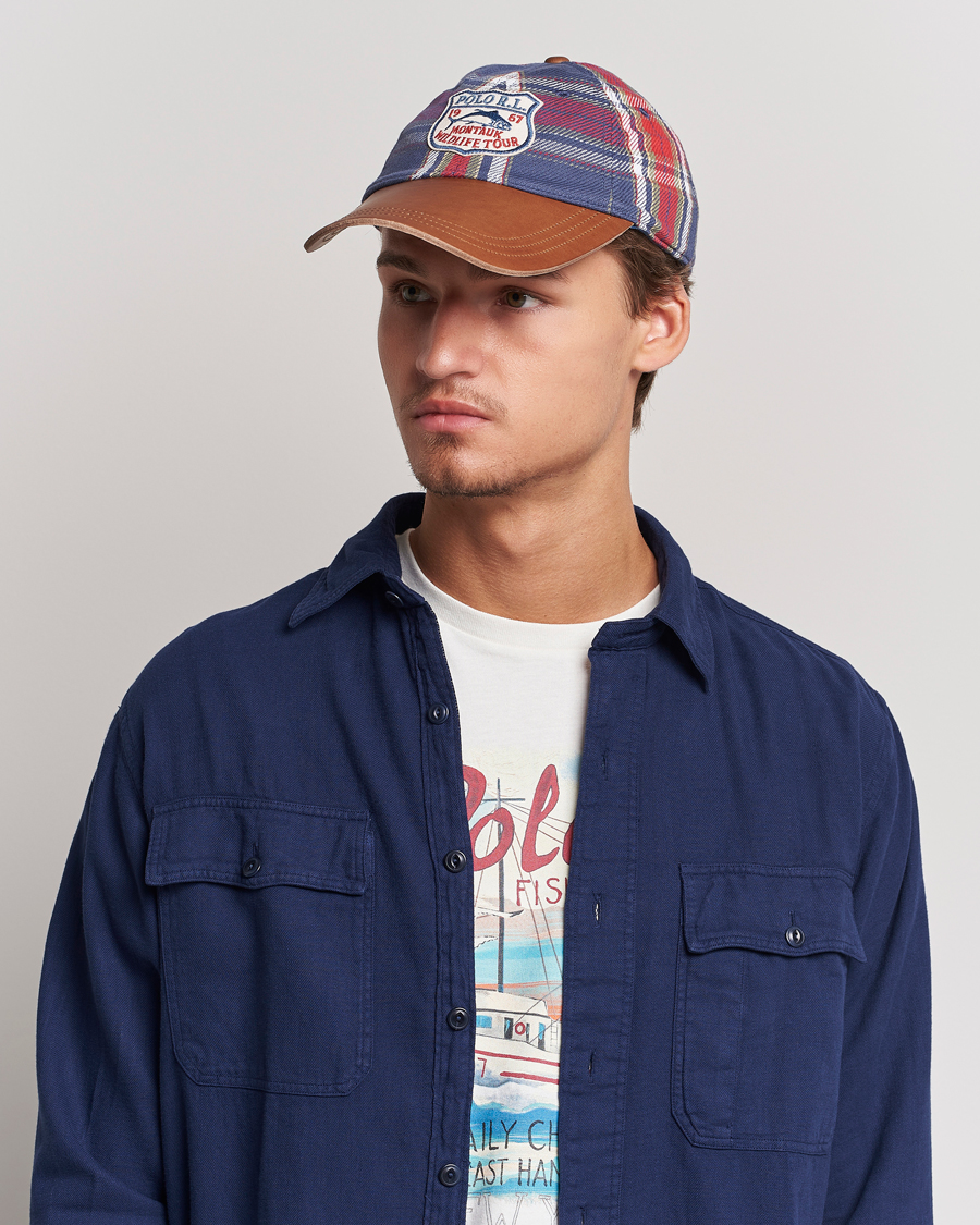 Herren | Polo Ralph Lauren 6 Panel Flannel Cap Multi | Polo Ralph Lauren | 6 Panel Flannel Cap Multi