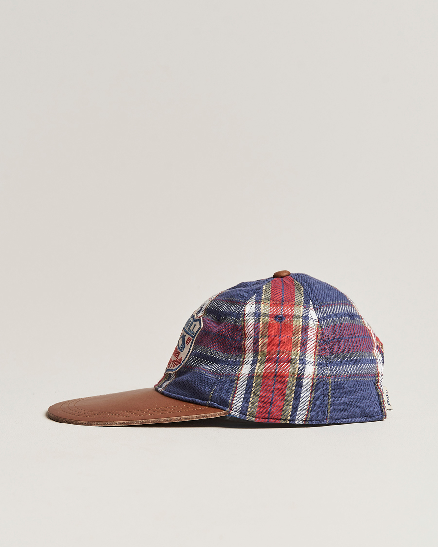 Herren | Polo Ralph Lauren 6 Panel Flannel Cap Multi | Polo Ralph Lauren | 6 Panel Flannel Cap Multi