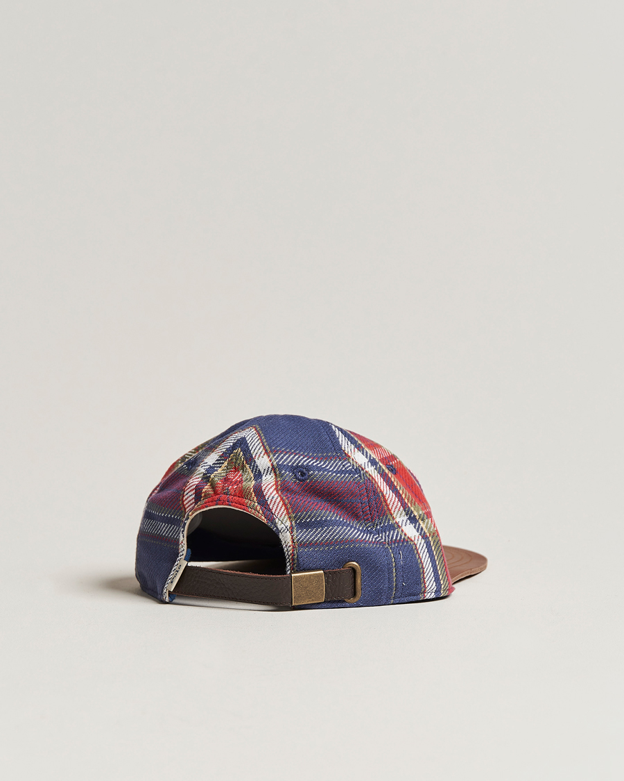 Herren | Polo Ralph Lauren 6 Panel Flannel Cap Multi | Polo Ralph Lauren | 6 Panel Flannel Cap Multi