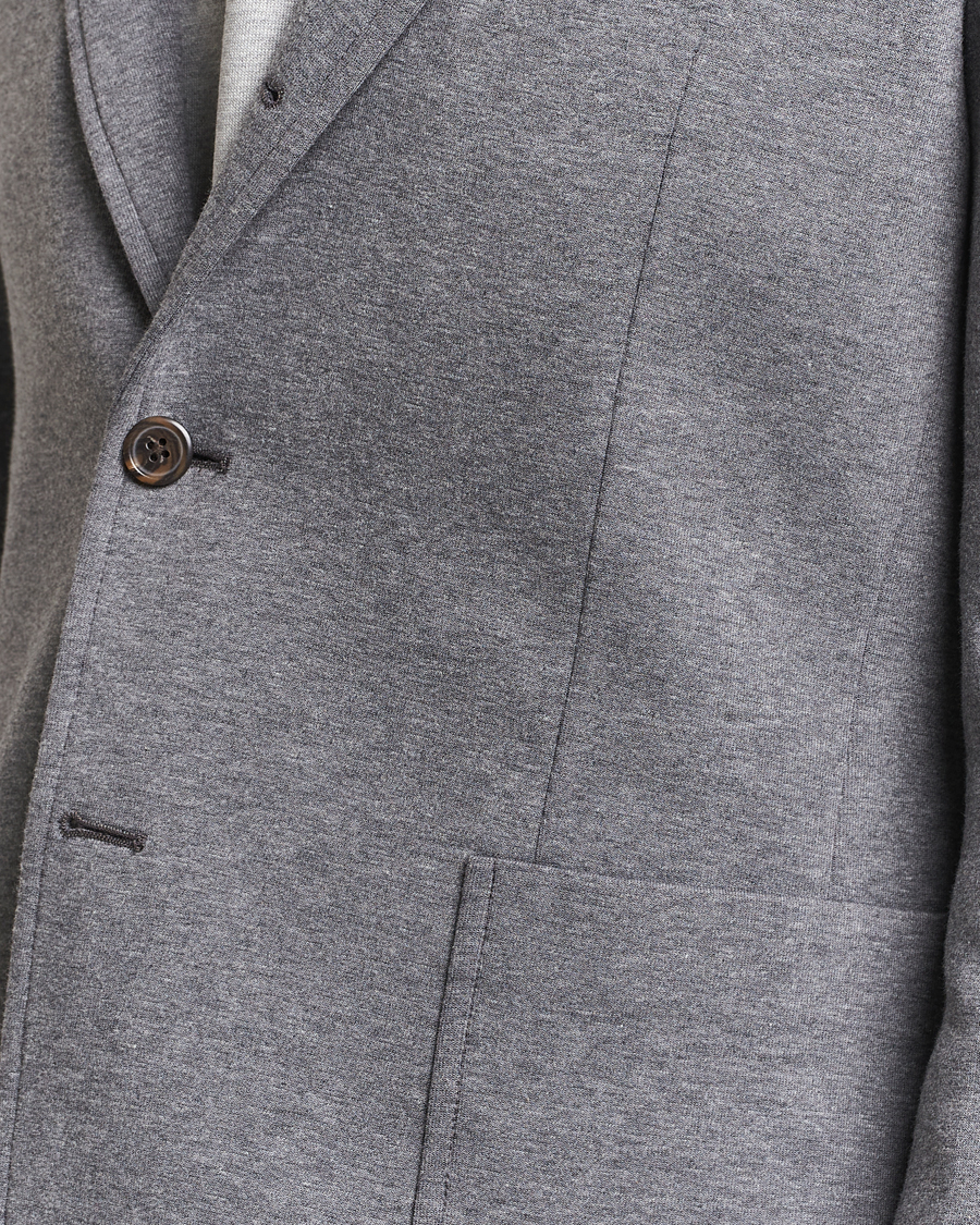 Herren | Sakkos | Polo Ralph Lauren | Double Knit Jersey Blazer Medium Grey Heather