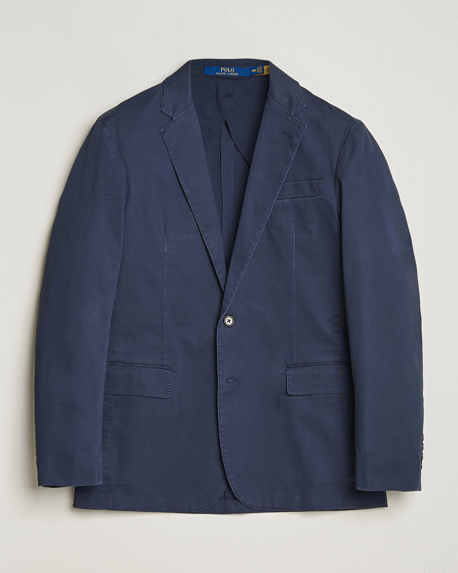 Herren | Sakkos | Polo Ralph Lauren | Cotton Stretch Sportcoat Nautical Ink