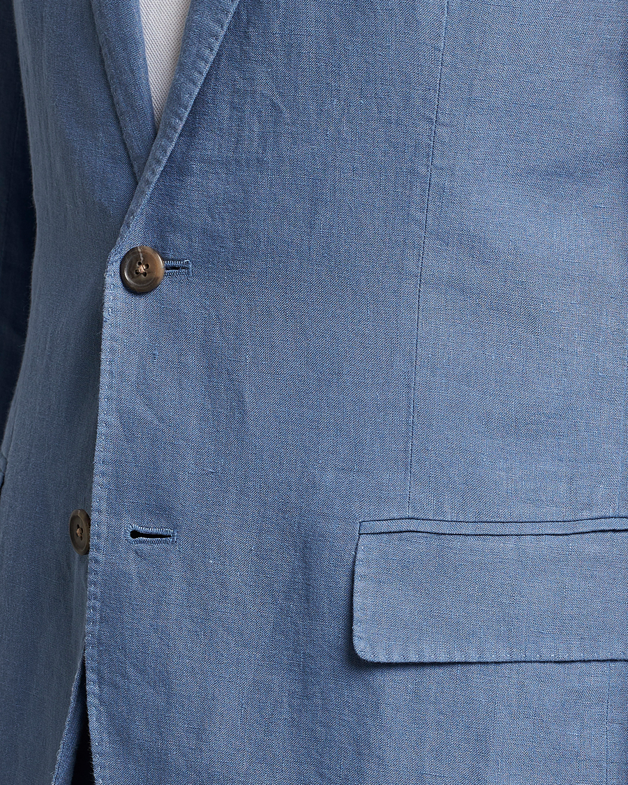 Herren | Sakkos | Polo Ralph Lauren | Linen Sportcoat Carson Blue