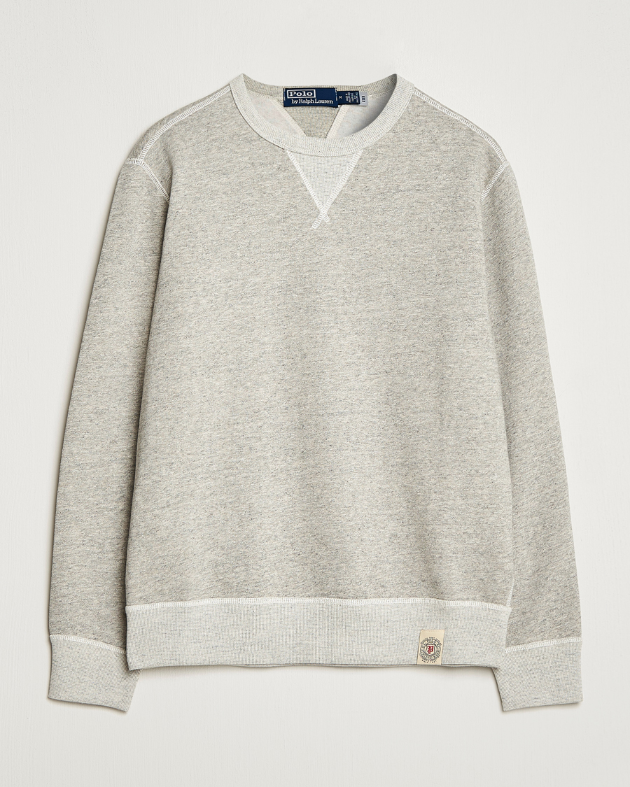 Herren | 30% sale | Polo Ralph Lauren | Vintage Fleece Crew Neck Sweatshirt Loft Heather