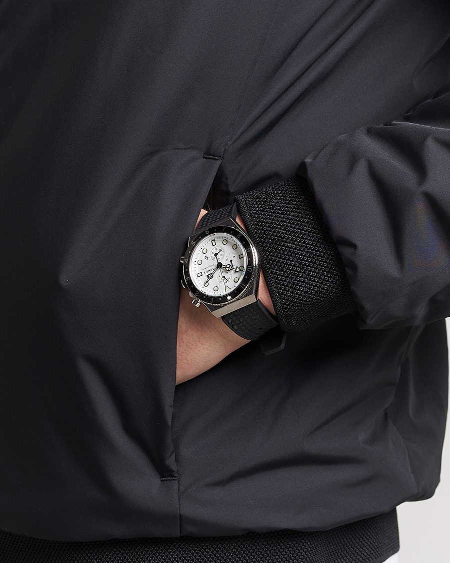 Herren | Timex Time Zone Chronograph 40mm White Dial | Timex | Time Zone Chronograph 40mm White Dial