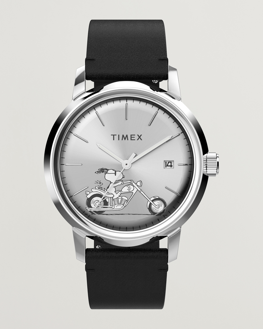 Herren | Timex Marlin Automatic Snoopy Easy Rider 40mm Black | Timex | Marlin Automatic Snoopy Easy Rider 40mm Black