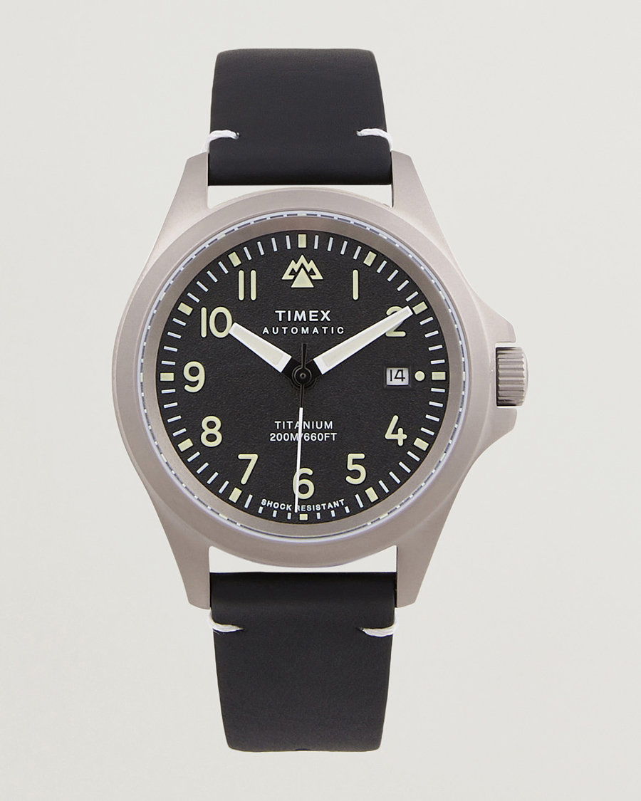 Herren | Timex Expedition North Automatic Titanium 41mm Black Dial | Timex | Expedition North Automatic Titanium 41mm Black Dial