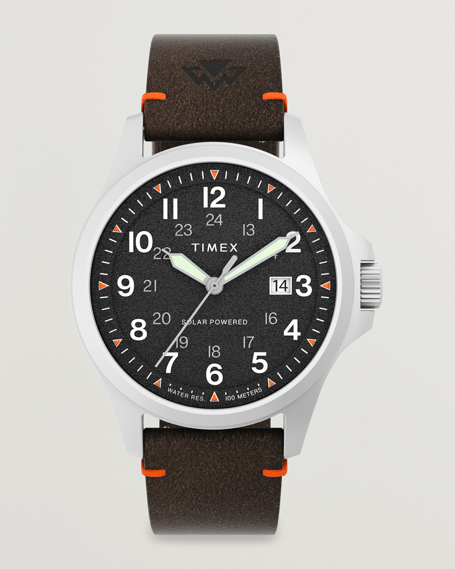 Herren | Timex Field Post Solar Watch 41mm Textured Black Dial | Timex | Field Post Solar Watch 41mm Textured Black Dial