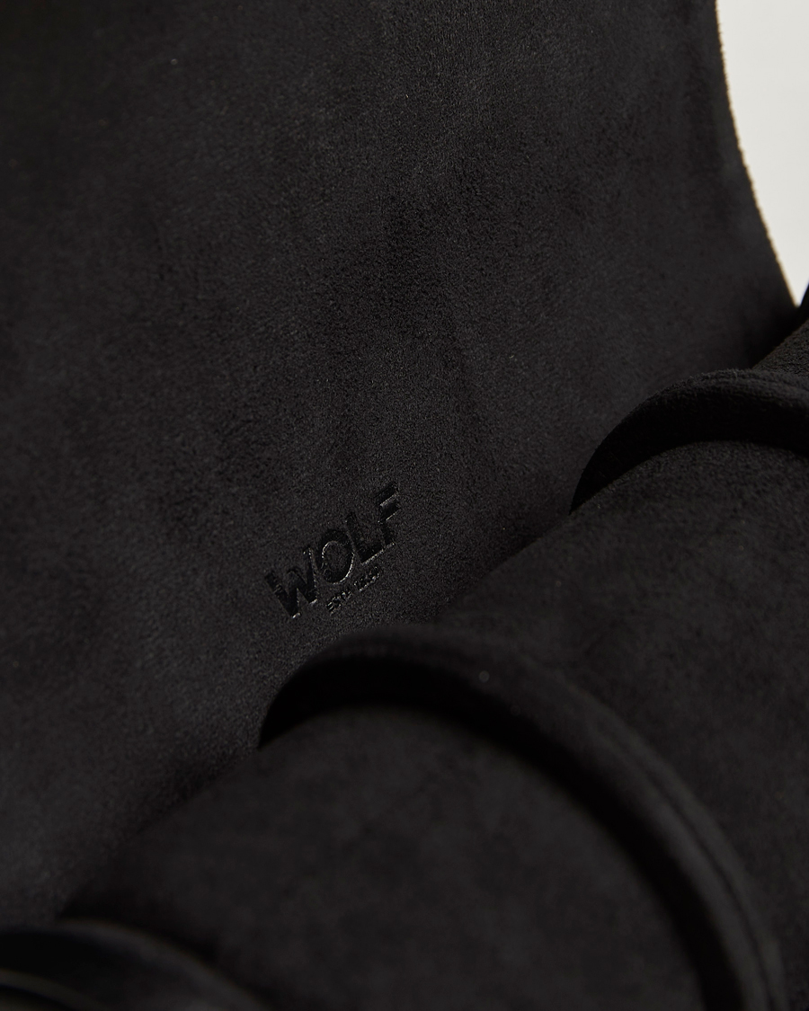 Herren | Uhren- und Schmuckkasten | WOLF | Triple Watch Roll Black