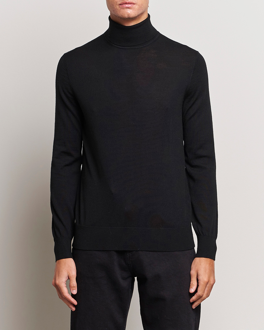 Herren |  | Tiger of Sweden | Nevile Extra Fine Merino Polo Black