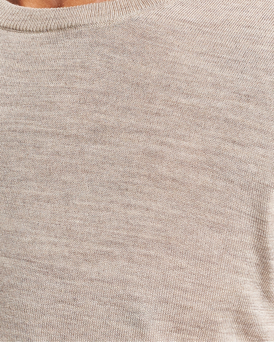 Herren | Pullover | Tiger of Sweden | Nichols Crew Neck Pullover Beige Melange