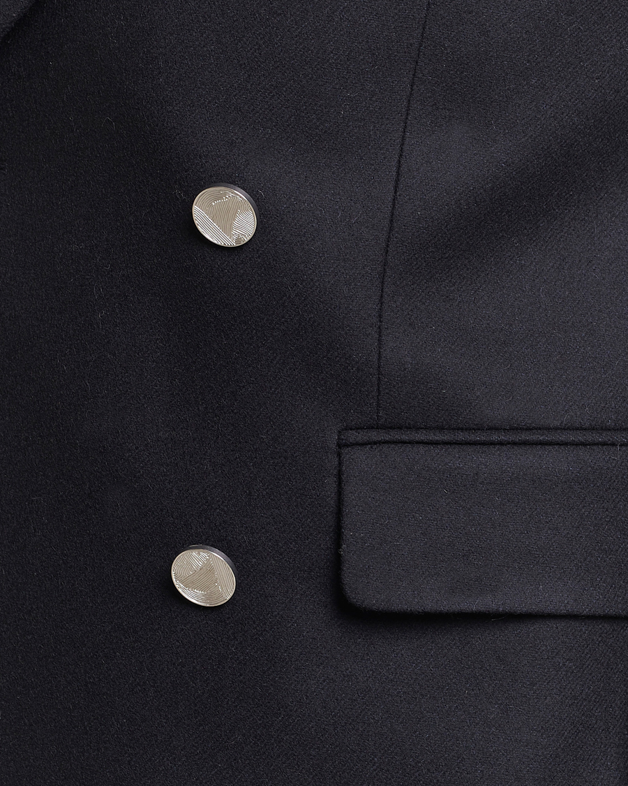 Herren | Sakkos | Tiger of Sweden | 1903 Double Breasted Wool Blazer Dark Ink