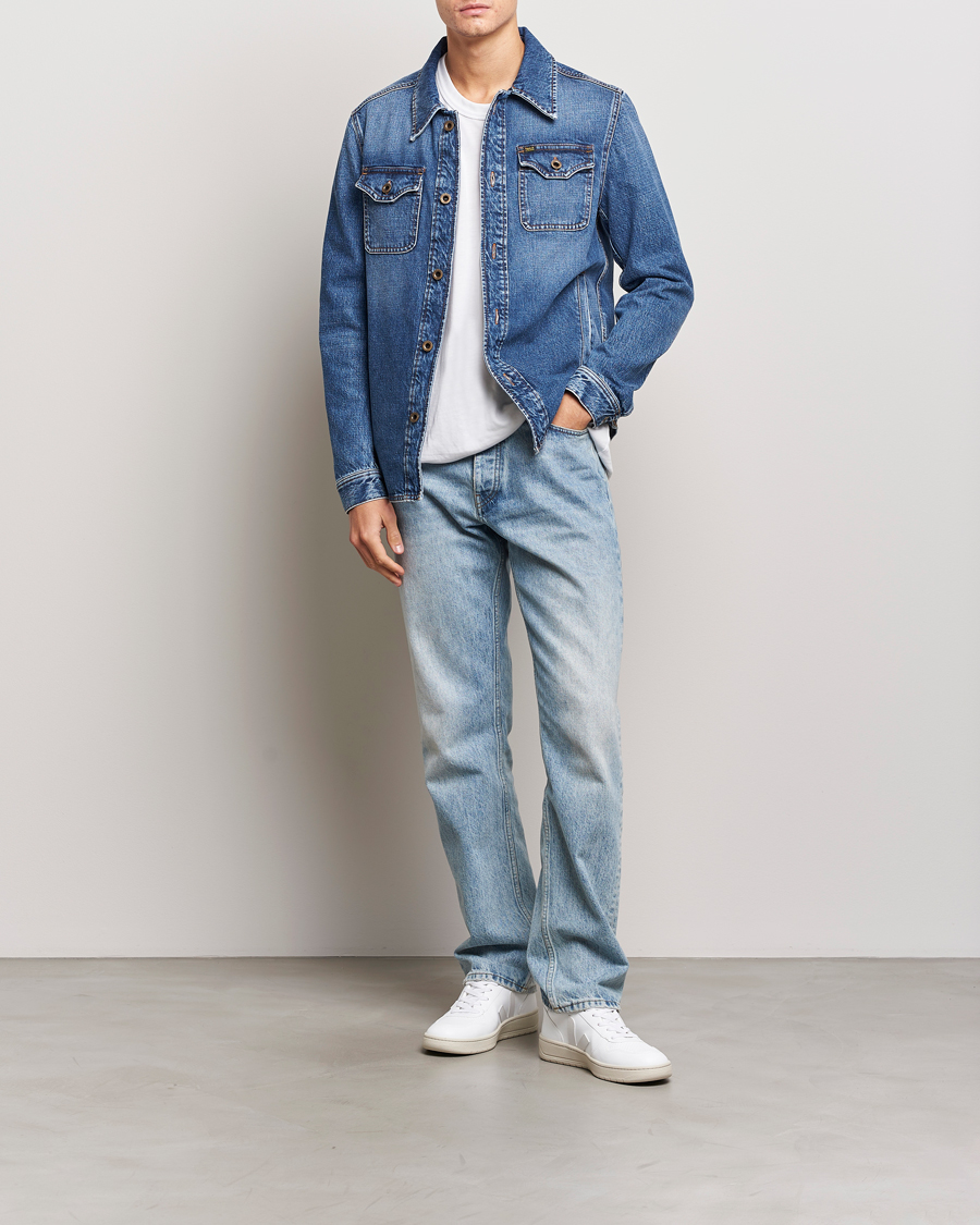 Herren | Jacken | Tiger of Sweden | Get Jeans Jacket Light Blue