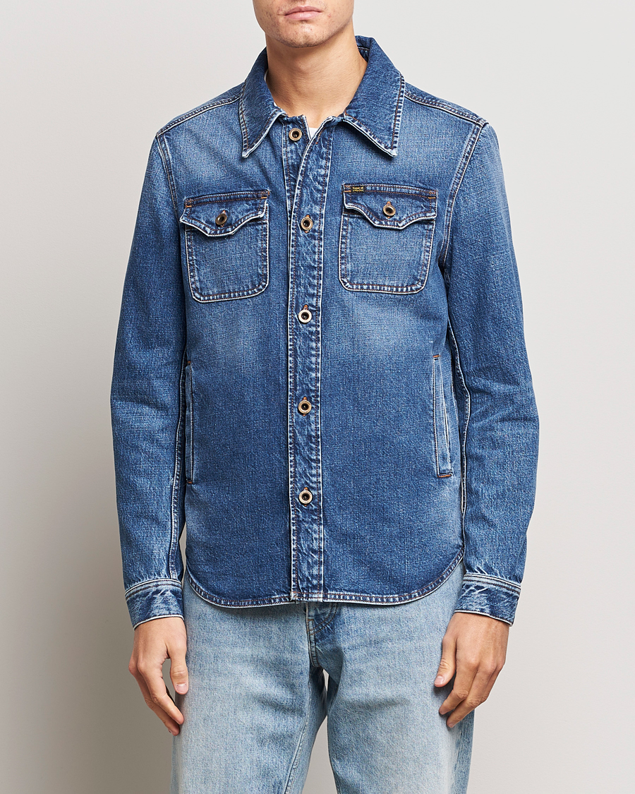 Herren | Jacken | Tiger of Sweden | Get Jeans Jacket Light Blue