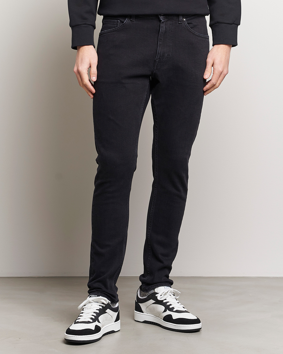 Herren |  | Tiger of Sweden | Evolve Stretch Cotton Jeans Black