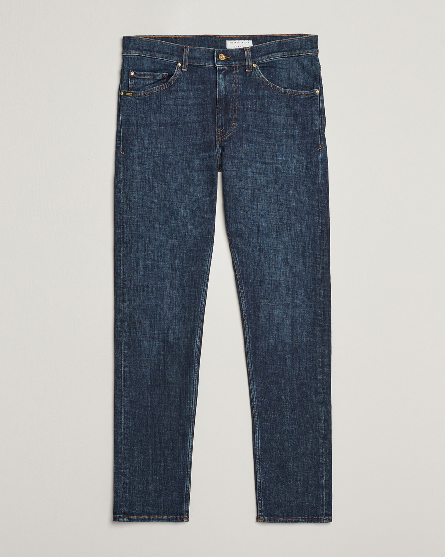 Herren | | Tiger of Sweden | Evolve Cotton Jeans Medium Blue