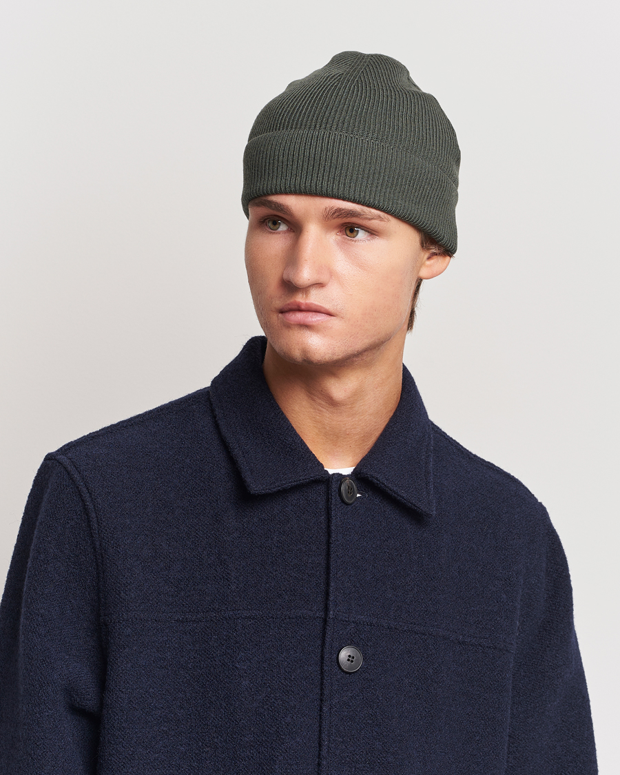 Herren | Tiger of Sweden Hedqvist Wool Beanie Forest Green | Tiger of Sweden | Hedqvist Wool Beanie Forest Green