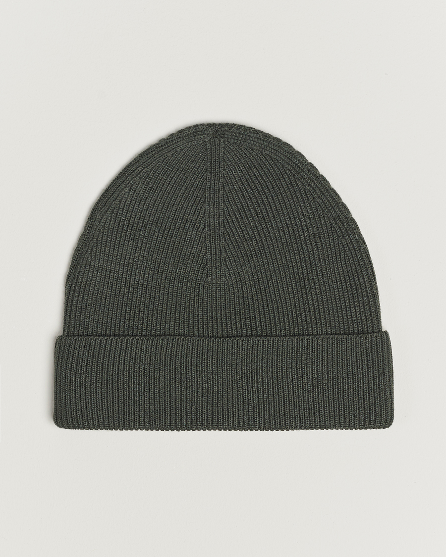 Herren | Tiger of Sweden Hedqvist Wool Beanie Forest Green | Tiger of Sweden | Hedqvist Wool Beanie Forest Green