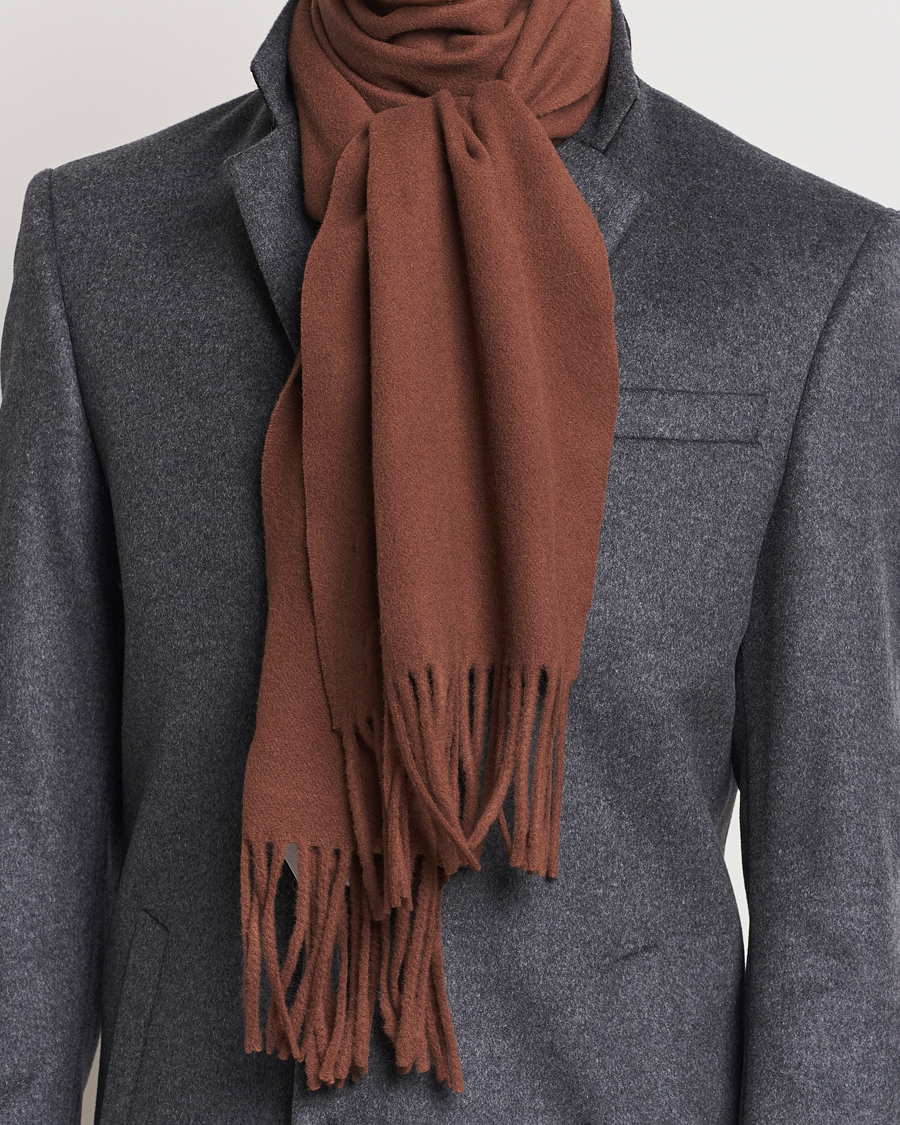 Herren |  | Tiger of Sweden | Sylan Wool Scarf Golden Copper