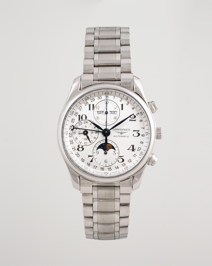 Herren | Pre-Owned & Vintage Watches | Longines Pre-Owned | Master Collection L2.673.4.03.6 Steel White