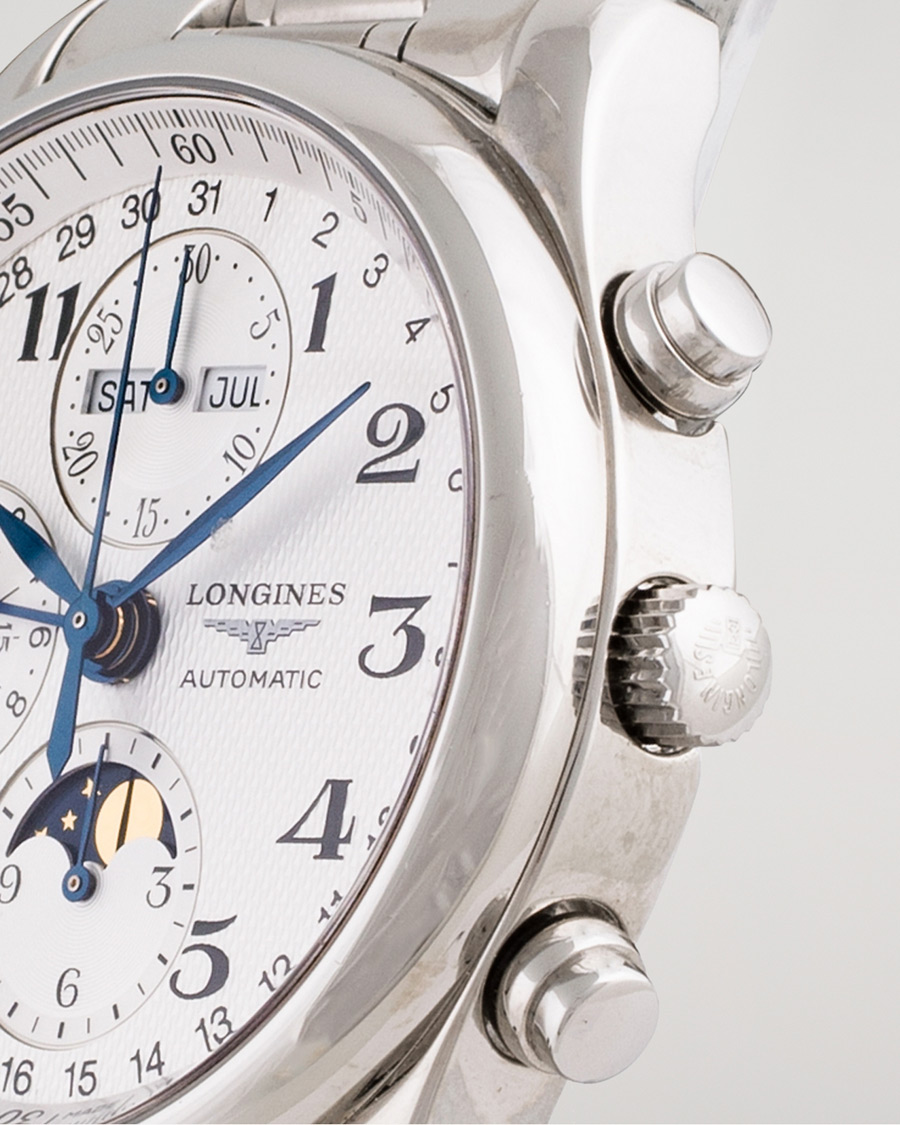 Herren | Pre-Owned & Vintage Watches | Longines Pre-Owned | Master Collection L2.673.4.03.6 Steel White