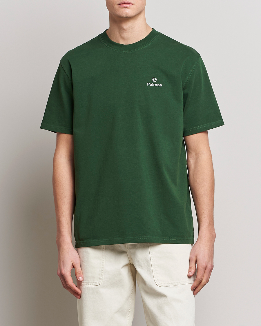 Herren | Palmes | Palmes | Allan T-Shirt Dark Green