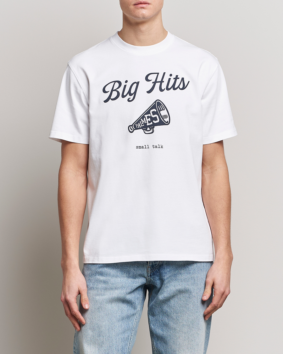 Herren | T-Shirts | Palmes | Big Hits T-Shirt White