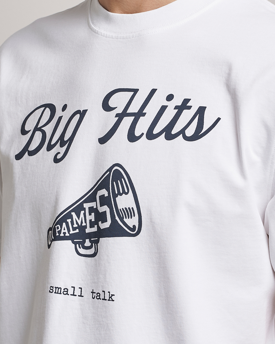 Herren | T-Shirts | Palmes | Big Hits T-Shirt White