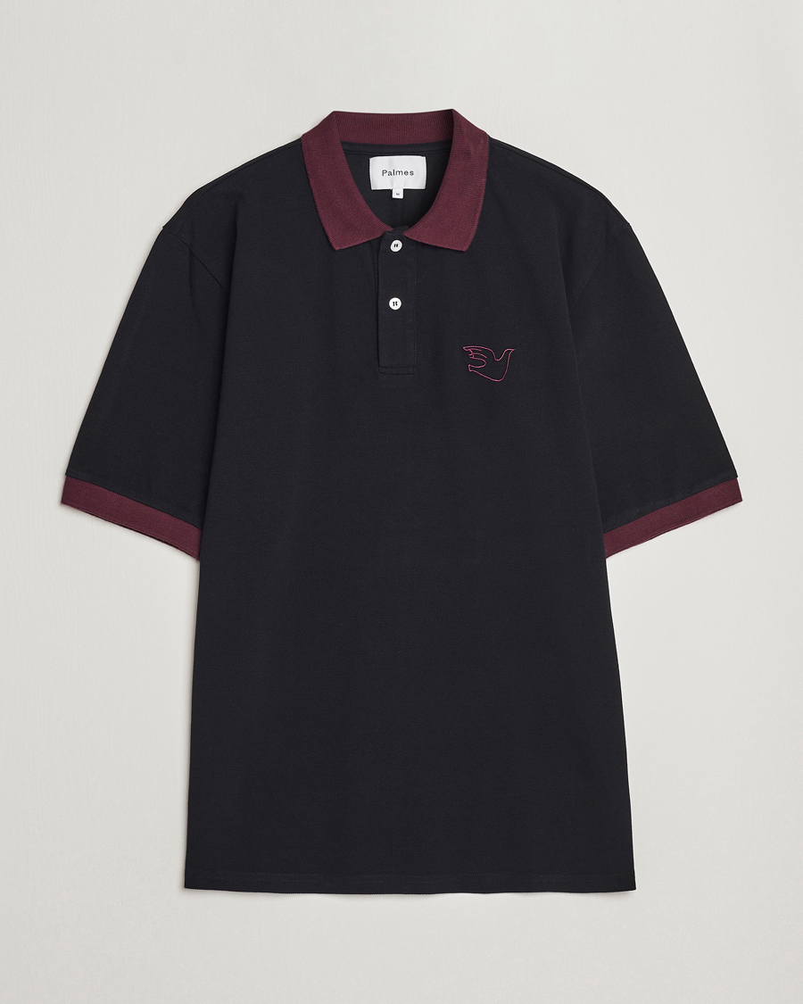 Herren | Poloshirt | Palmes | Arthur Short Sleeve Polo Black