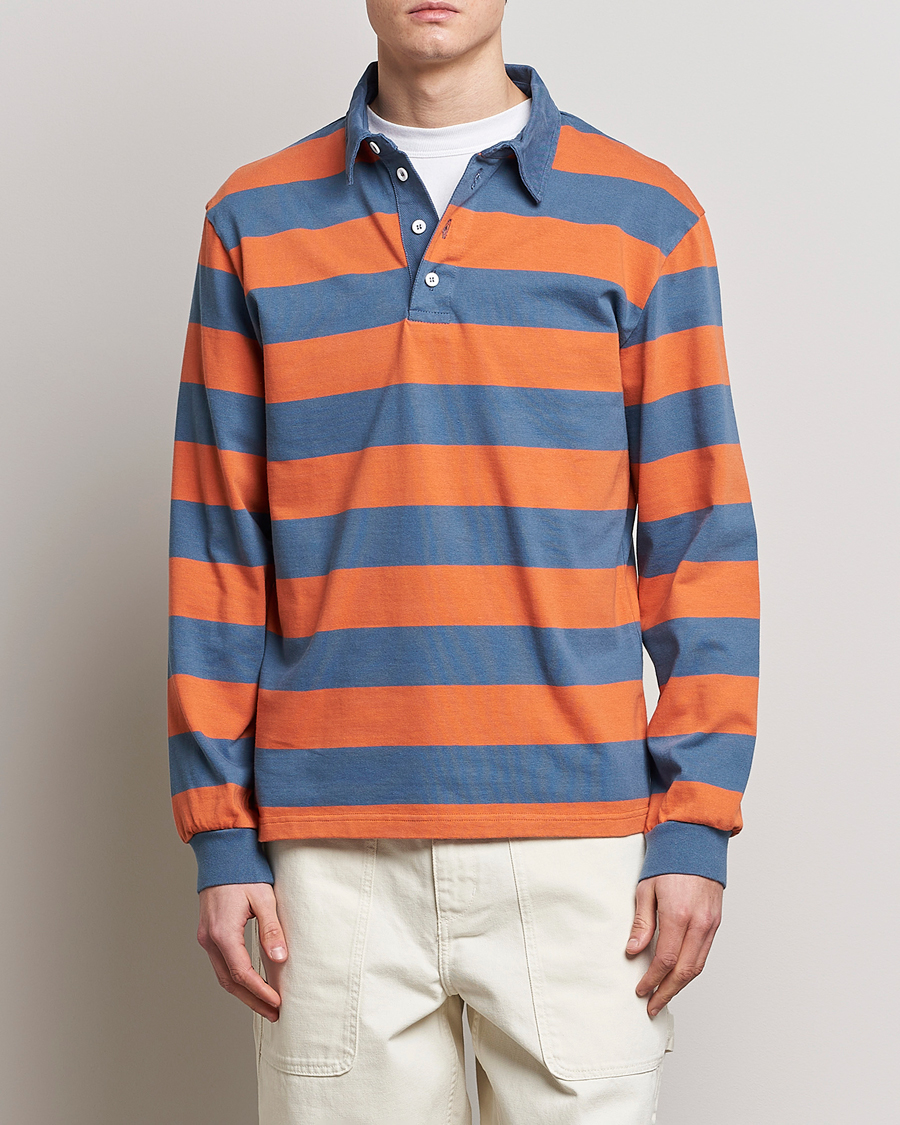 Herren | Pullover | Palmes | Colt Rugby Shirt Blueish Grey