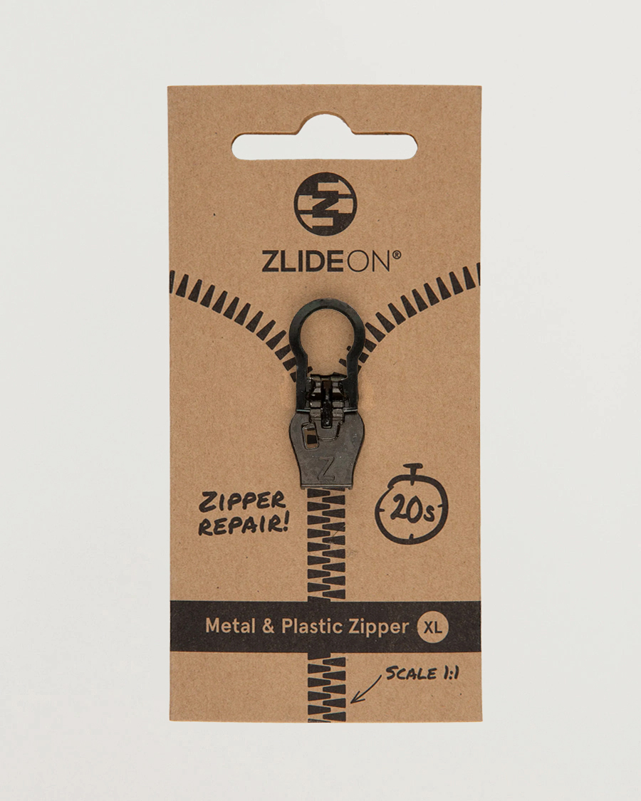 Herren | Textilpflege | ZlideOn | Metal & Plastic Zipper Black