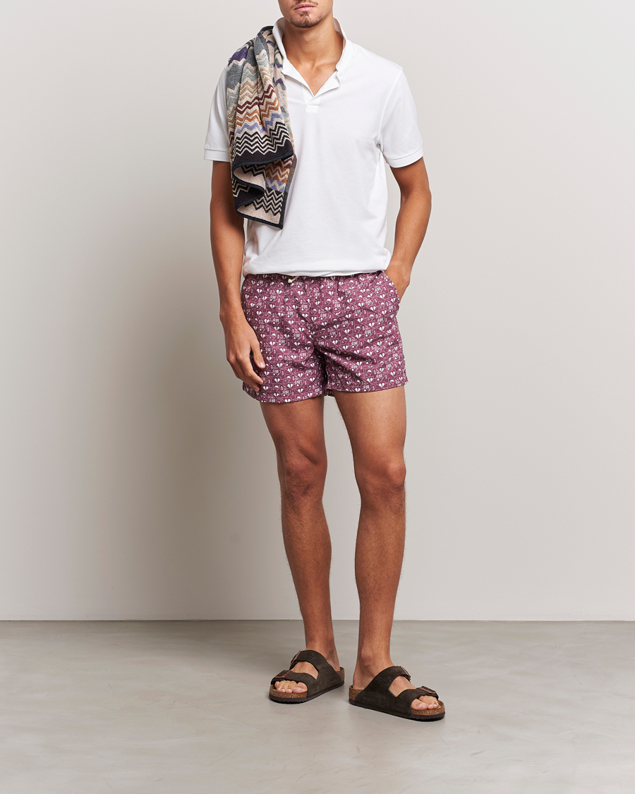 Herren | Badehosen | Ripa Ripa | Printed Swimshorts Red