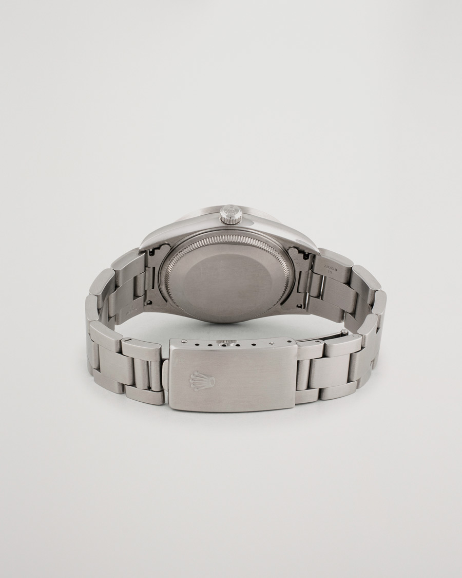 Herren | Rolex Pre-Owned Air King 14010 Oyster Perpetual Steel Black | Rolex Pre-Owned | Air King 14010 Oyster Perpetual Steel Black