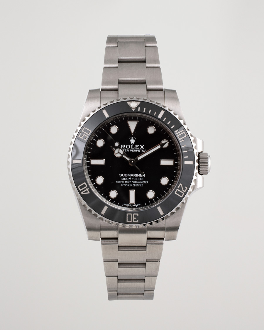 Herren | Pre-Owned & Vintage Watches | Rolex Pre-Owned | Submariner 114060 Oyster Perpetual Steel Black