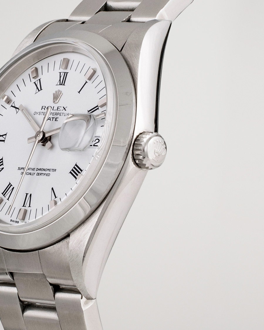 Herren | Pre-Owned & Vintage Watches | Rolex Pre-Owned | Date 15200 Oyster Perpetual Steel White