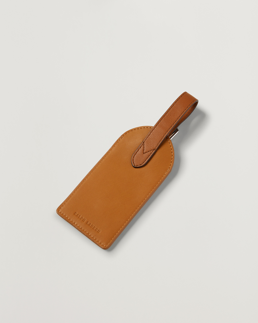 Herren | Ralph Lauren Home Toledo Luggage Tag Saddle Brown | Ralph Lauren Home | Toledo Luggage Tag Saddle Brown