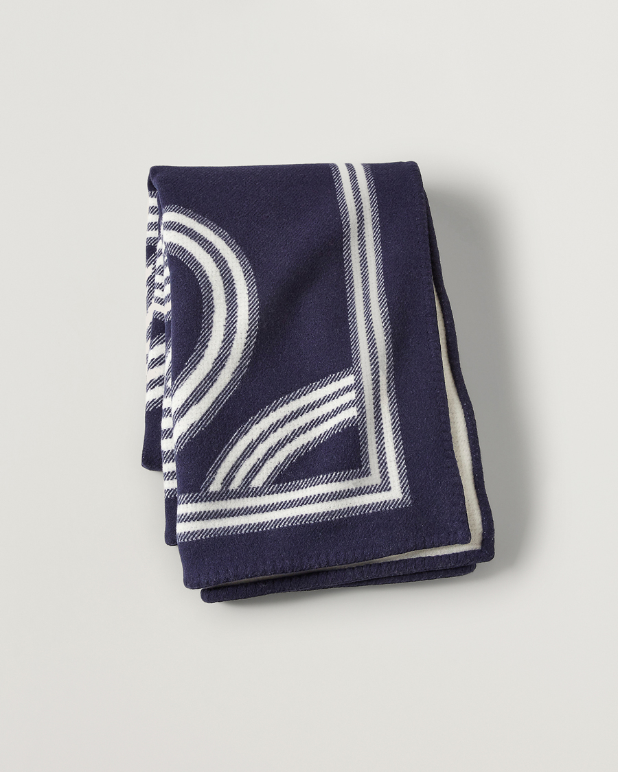 Herren | Textilien | Ralph Lauren Home | Berken Wool/Cashmere Signature Logo Blanket Navy
