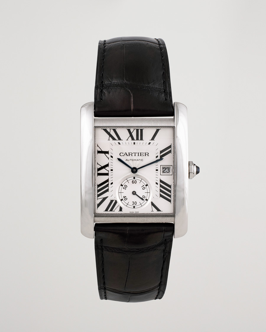Herren | Pre-Owned & Vintage Watches | Cartier Pre-Owned | Tank MC W5330003 Steel White