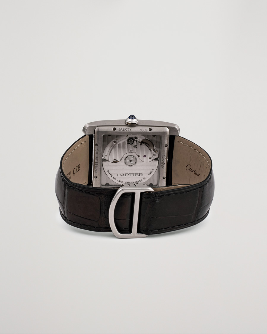 Herren | Pre-Owned & Vintage Watches | Cartier Pre-Owned | Tank MC W5330003 Steel White