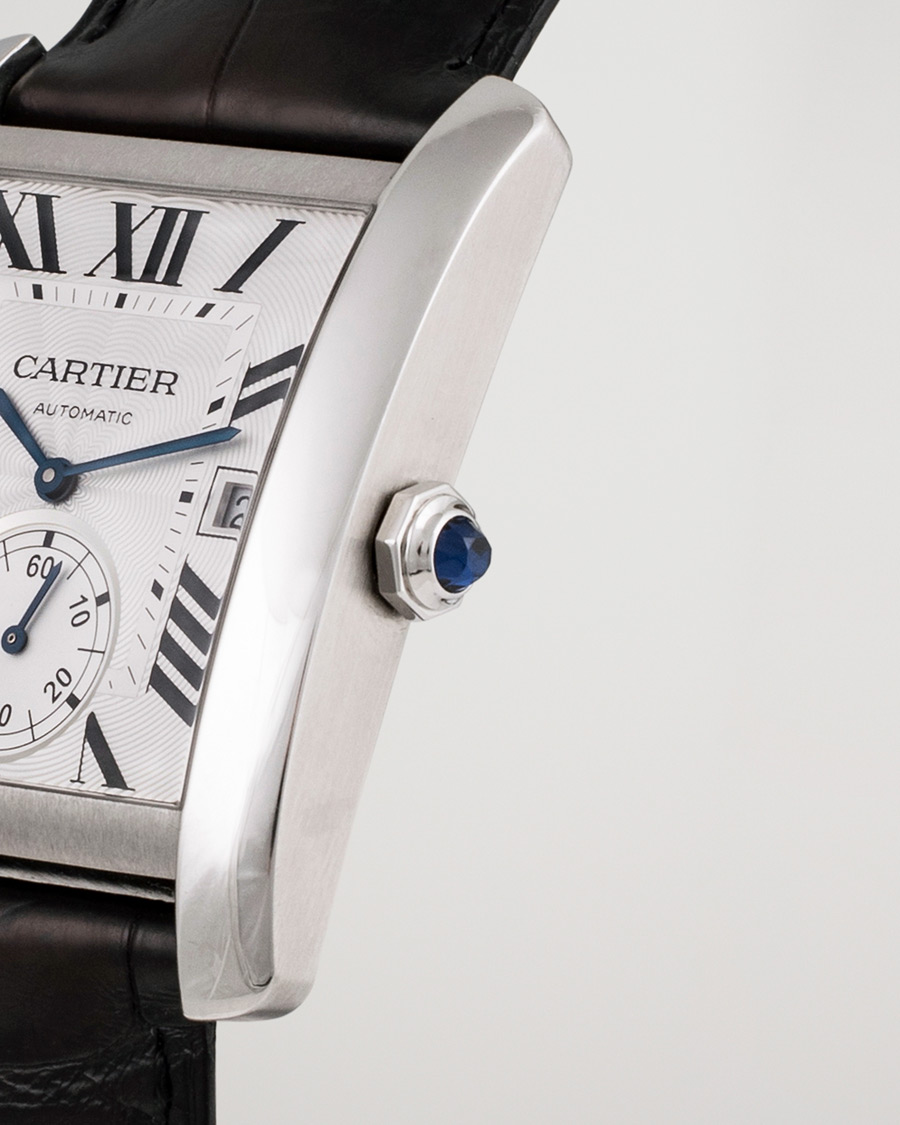 Herren | Pre-Owned & Vintage Watches | Cartier Pre-Owned | Tank MC W5330003 Steel White
