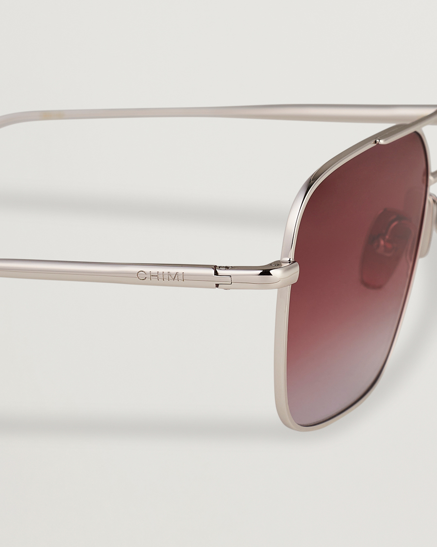 Herren | CHIMI Aviator Sunglasses Frosted Red | CHIMI | Aviator Sunglasses Frosted Red