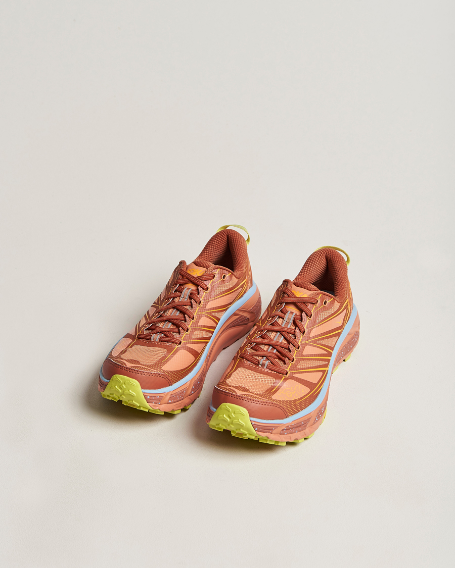Herren | Hikingschuhe | Hoka One One | Mafate Speed 2 Baked Clay/Radiant Yellow