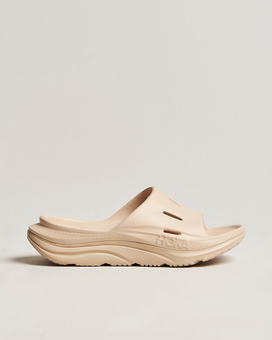 Herren | Hoka Ora Recovery Slide 3 Shifting Sand | Hoka | Ora Recovery Slide 3 Shifting Sand