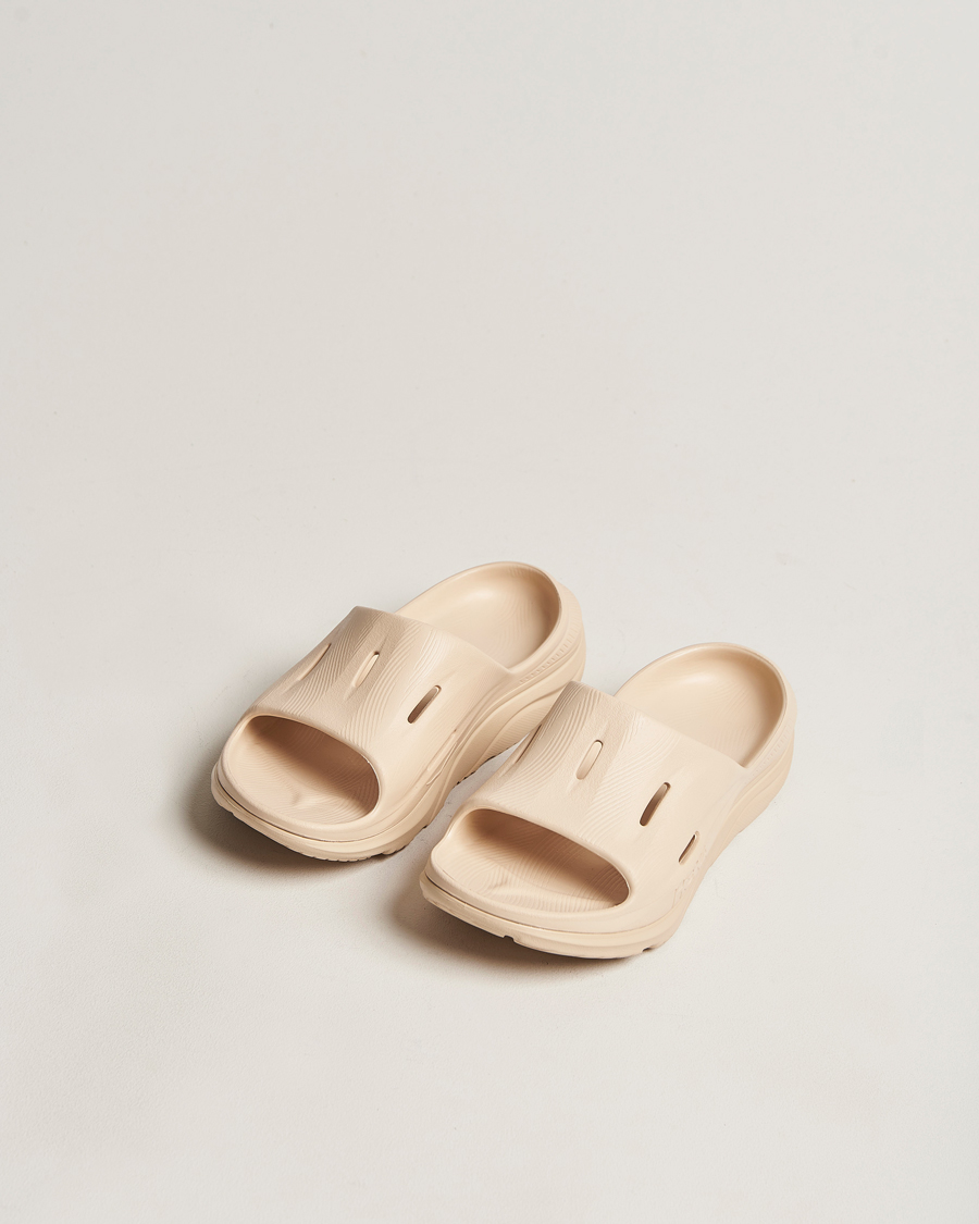 Herren | Hoka Ora Recovery Slide 3 Shifting Sand | Hoka | Ora Recovery Slide 3 Shifting Sand